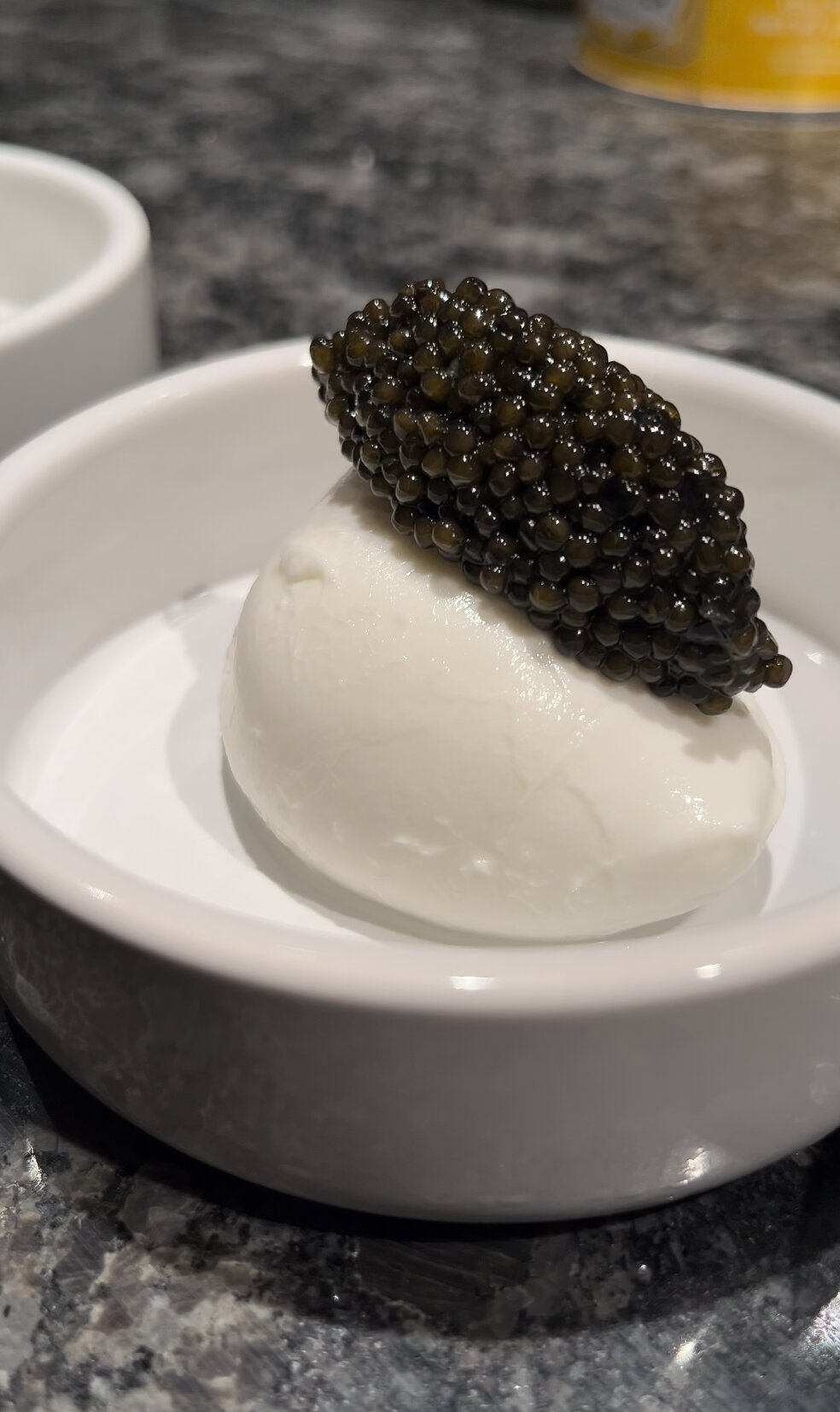 Plat gastronomique chef de chalet