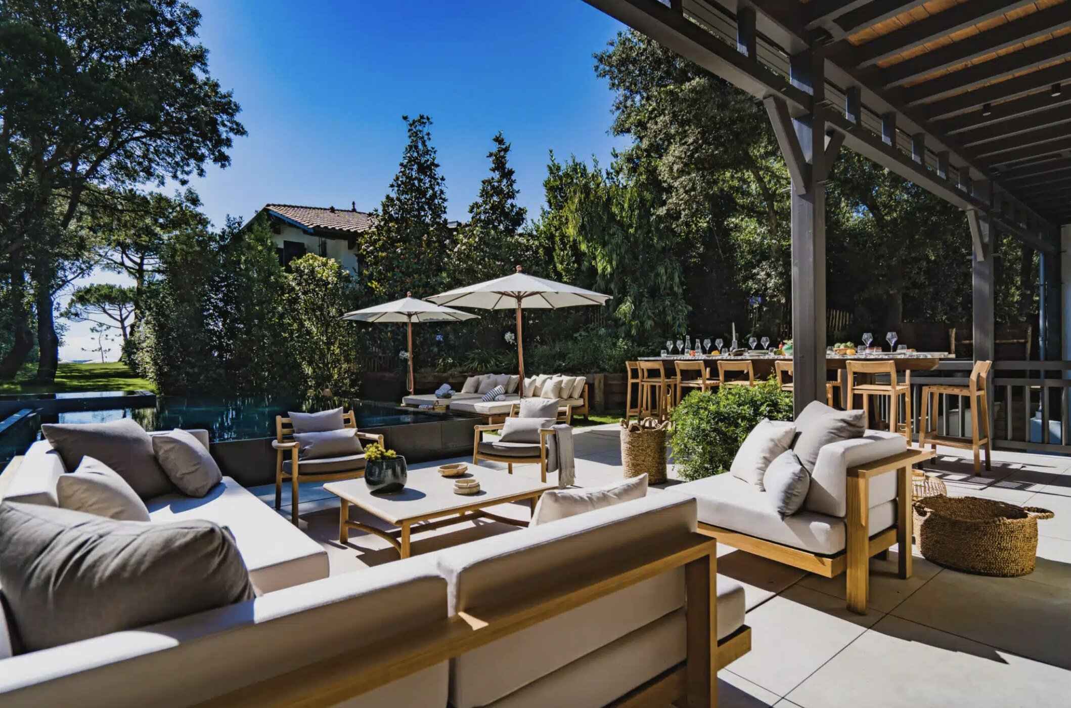 Dessert gastronomique chef de villa